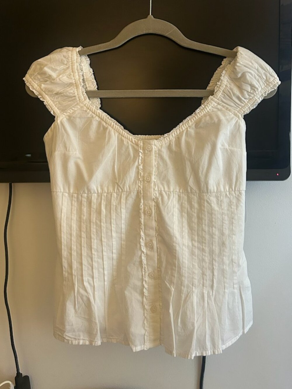 Hollister White Talia Top - Picture 2 of 4